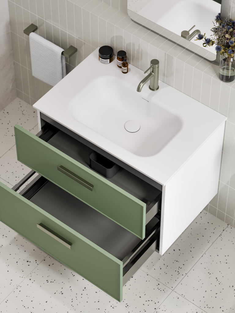 lineare-750-axel-2-drawer-vanity-range-green