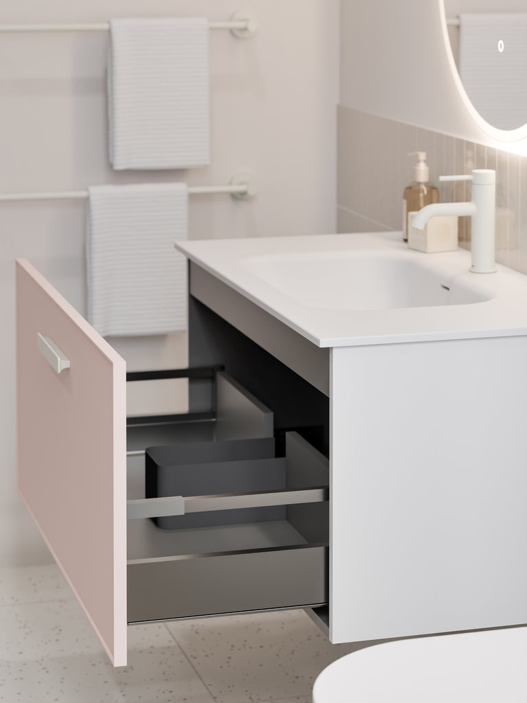 lineare-axel-900-single-drawer-vanity-pink