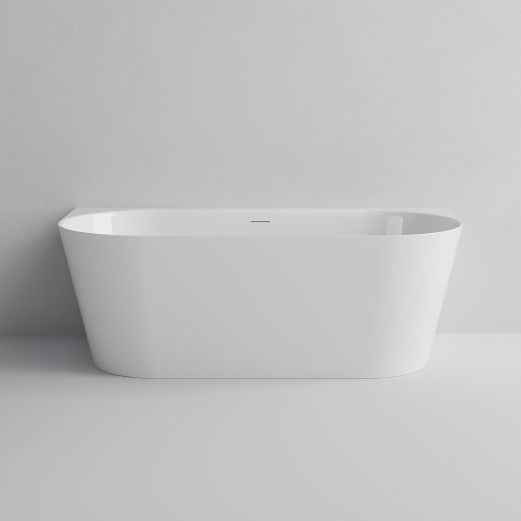 code-villastone-lineare-1600-back-to-wall-bath-gloss-white