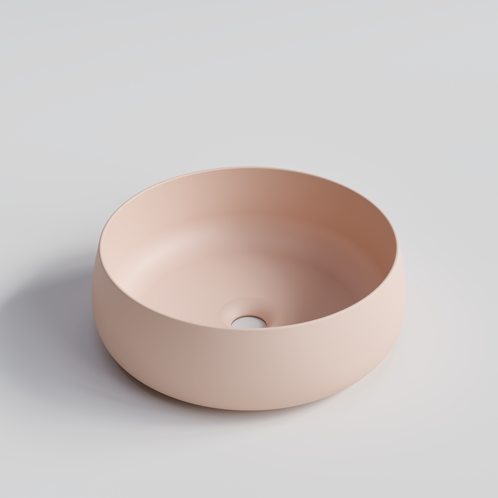 Villastone-opal-counter-top-basin-pink