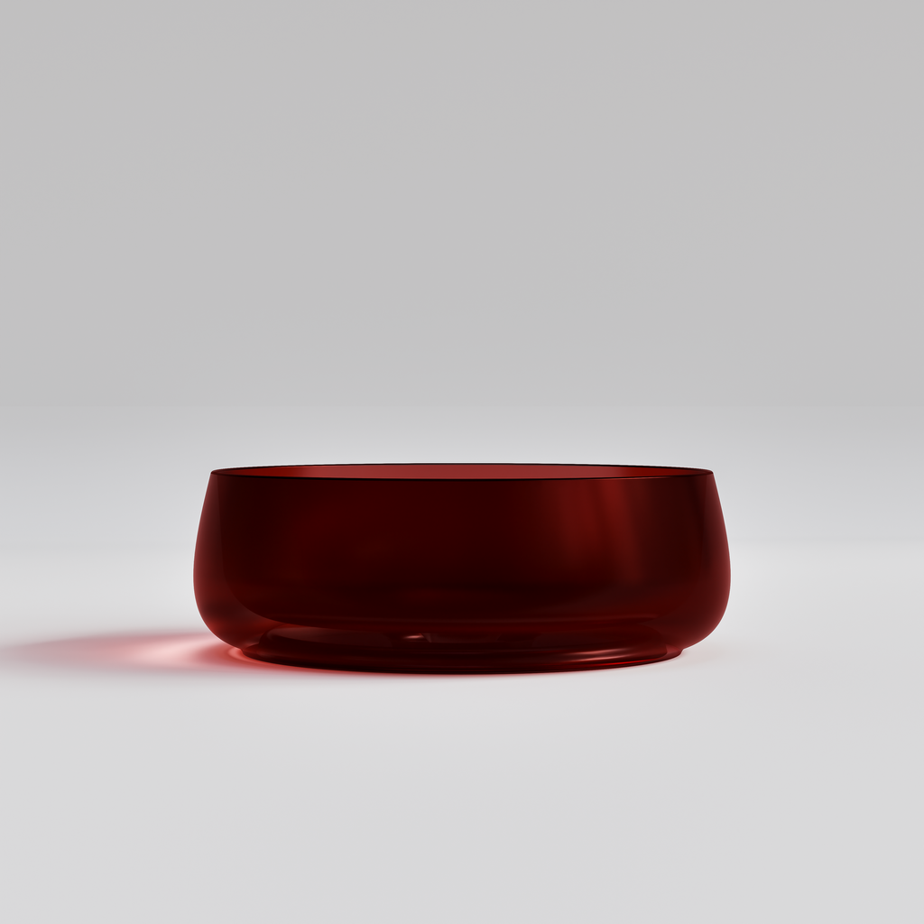 Villastone-opal-counter-top-basin-red