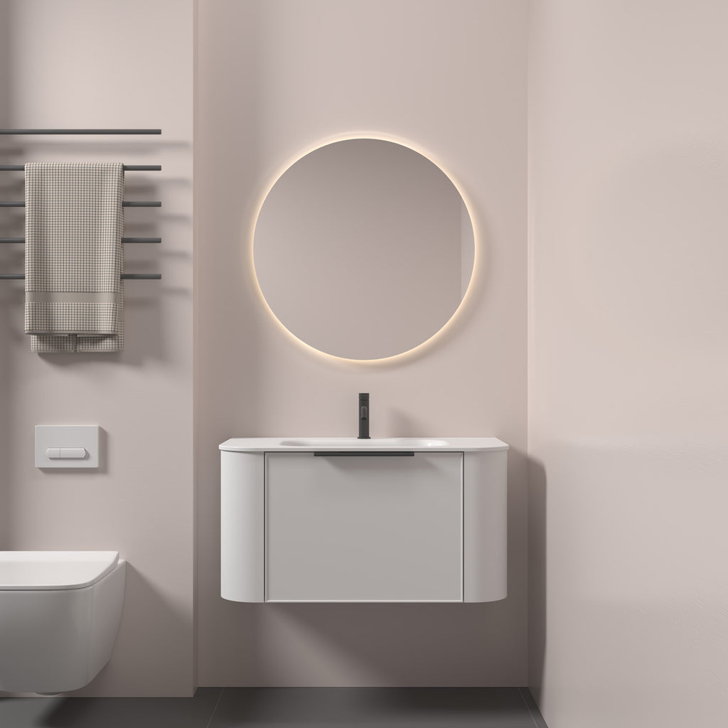 code-nature-single-drawer-bathroom-vanity-in-matte-white-featured-in-bathroom-setting