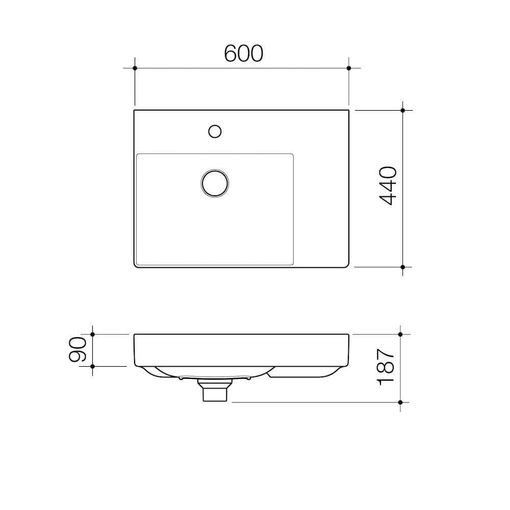 caroma-urbane-shelf-with-basin-600-spec-sheet